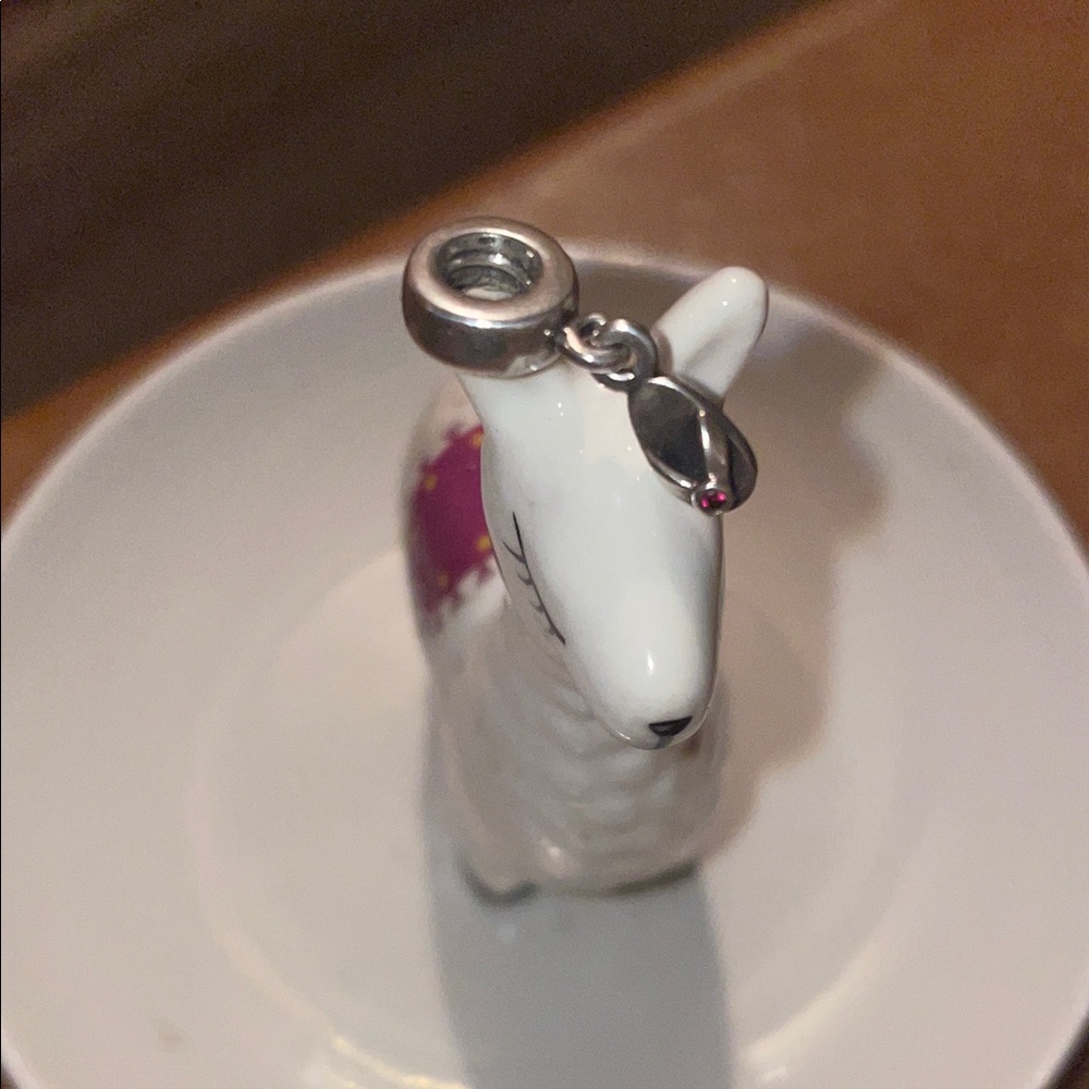Pandora Silver and Pink Sandal Charm